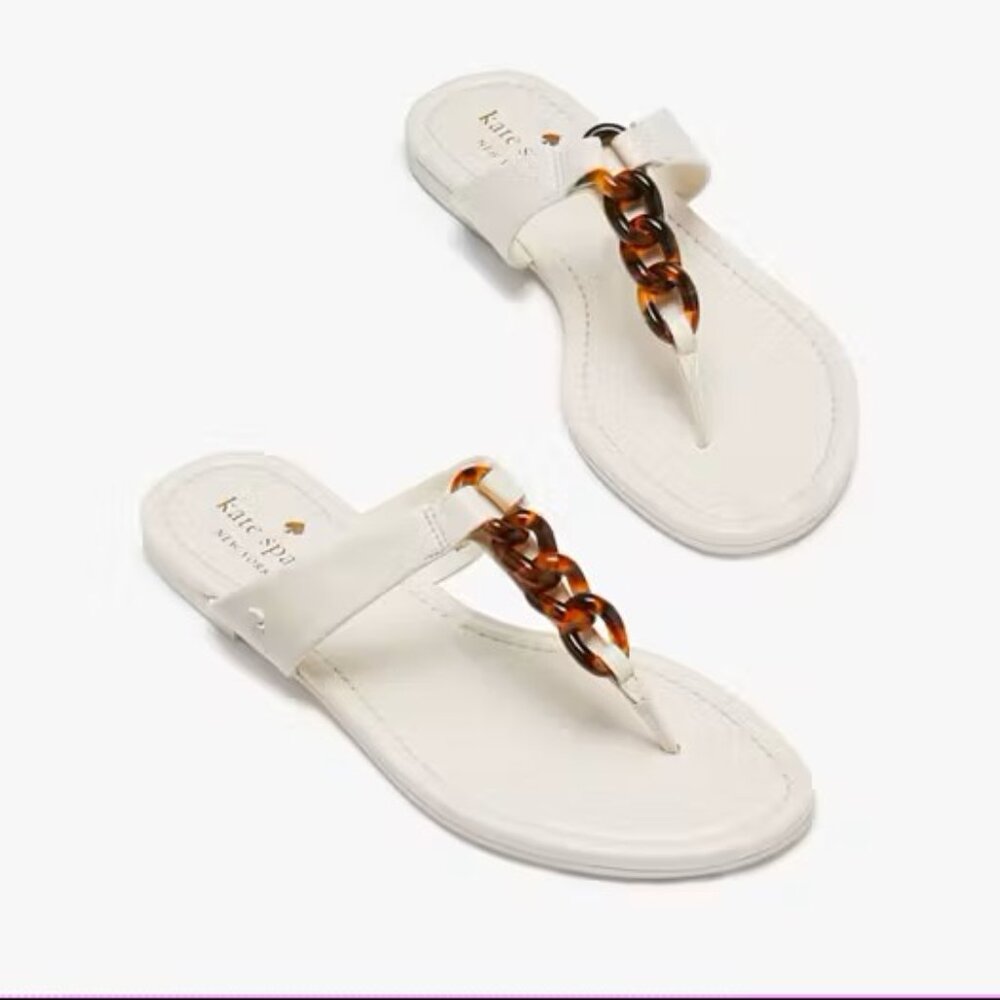 Kate Spade - Irene Sandal in Meringue Sz 7 NWT in box